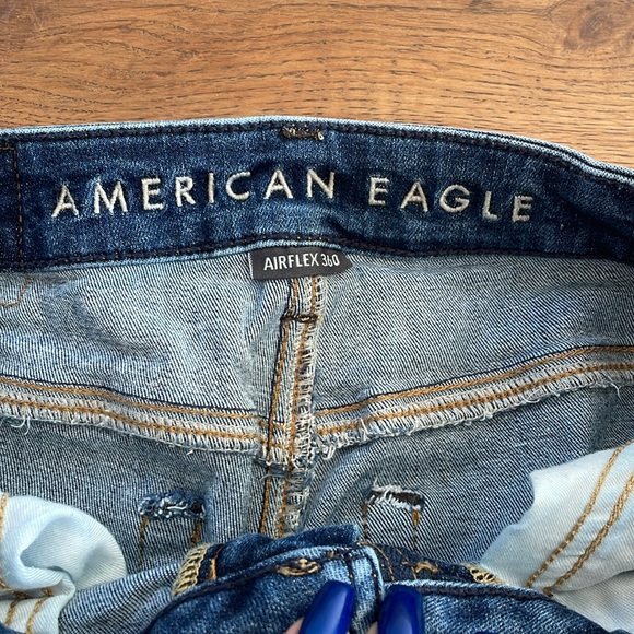 29x32 AE Airflex360 ripped blue jeans Men’s - Picture 2 of 7